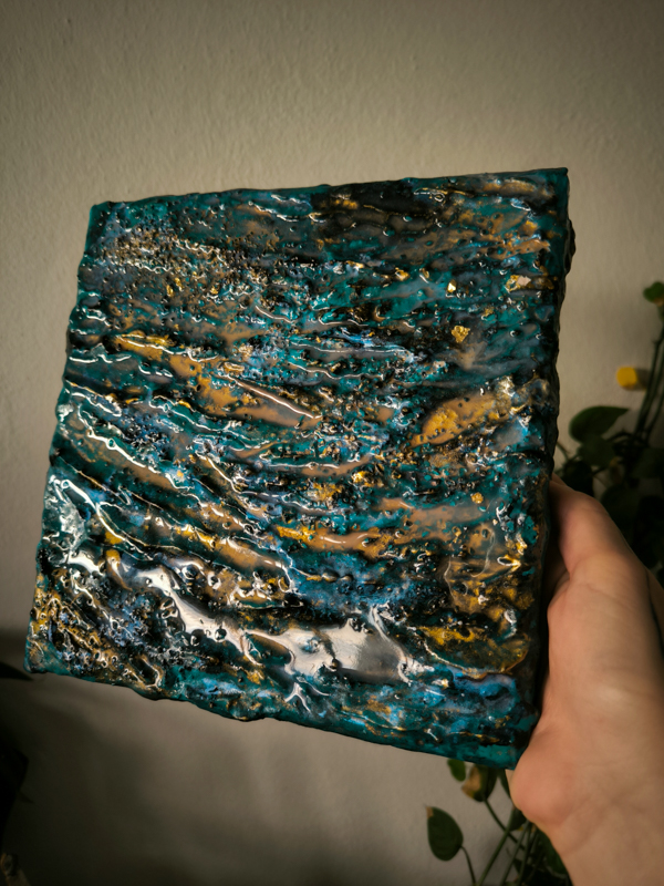 Obraz abstrakce epox