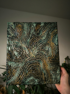 Obraz abstrakce epox