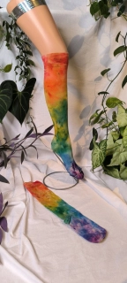Batikované podkolenky 🌈